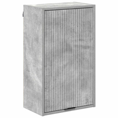 vidaXL Bathroom Cabinet Concrete Grey 39 x 23.5 x 65 cm 2