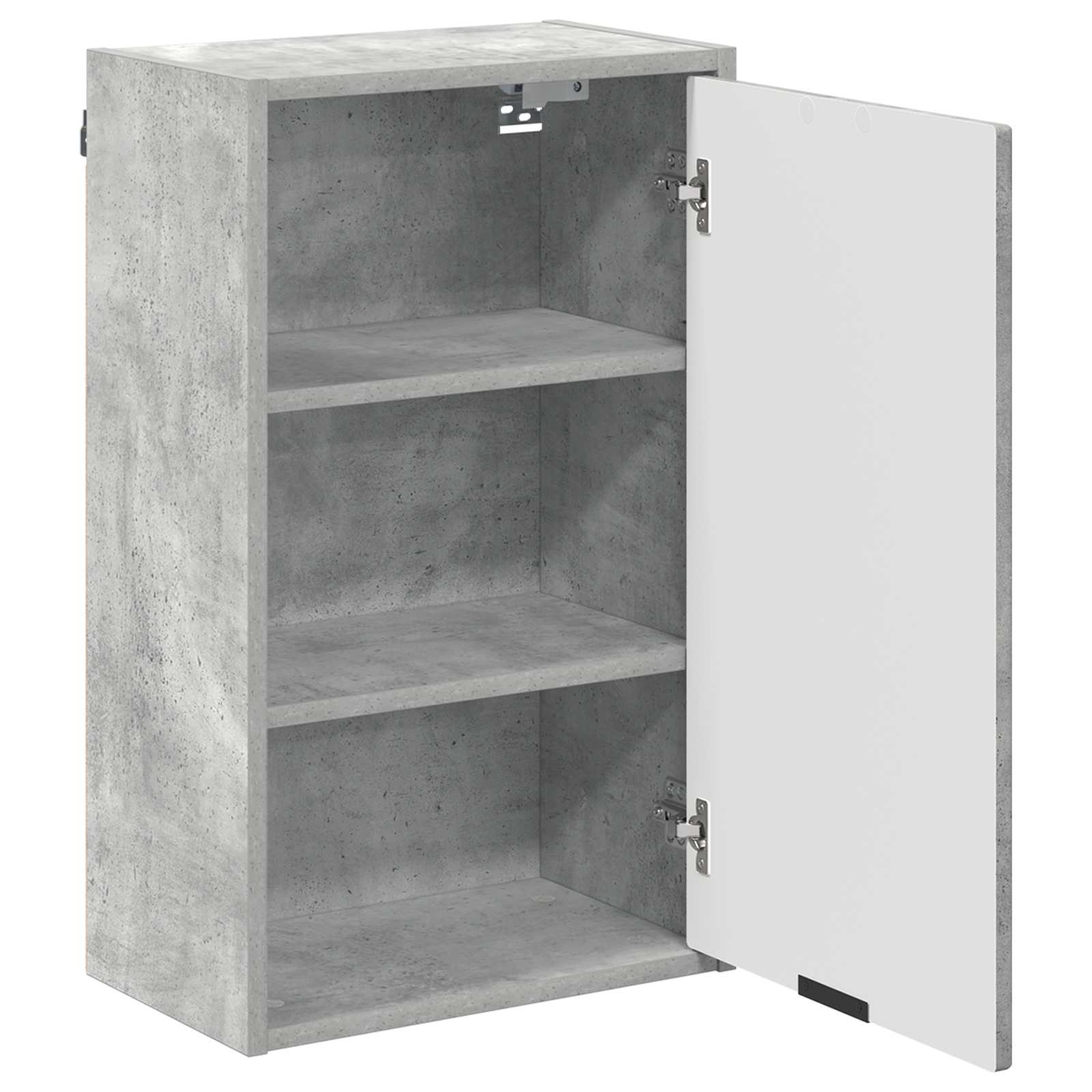 vidaXL Bathroom Cabinet Concrete Grey 39 x 23.5 x 65 cm 5