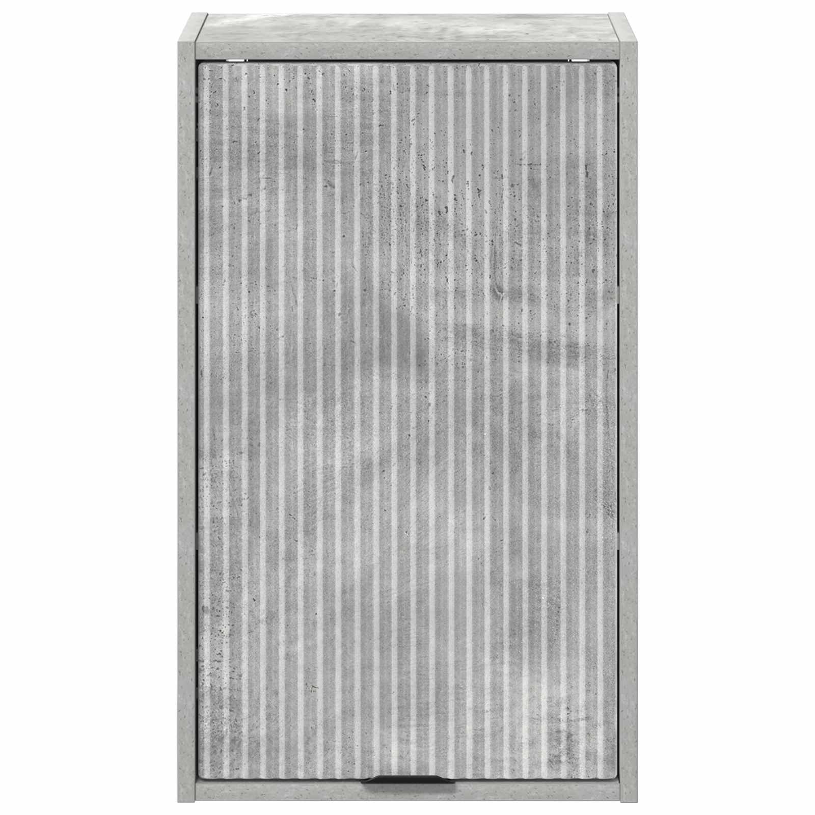 vidaXL Bathroom Cabinet Concrete Grey 39 x 23.5 x 65 cm 6