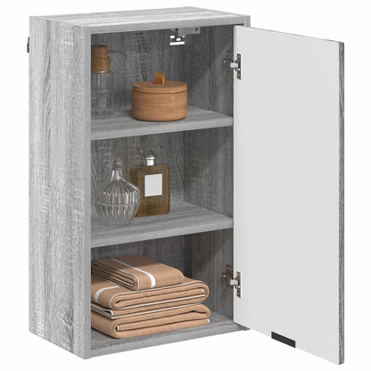 vidaXL Bathroom Cabinet Grey Sonoma 39 x 23.5 x 65 cm 3