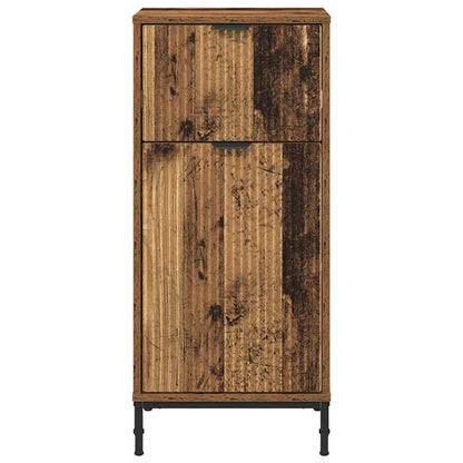 vidaXL Bathroom Cabinet Old Wood 39.5 x 36 x 88 cm 6