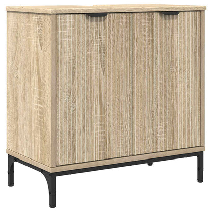 vidaXL Bathroom Sink Cabinet Sonoma Oak 60.5 x 33.5 x 61 cm 2