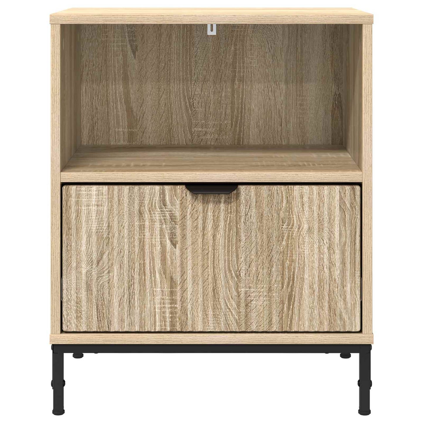 vidaXL Bedside Cabinet Sonoma oak 49 x 36 x 61 cm Engineered wood 6