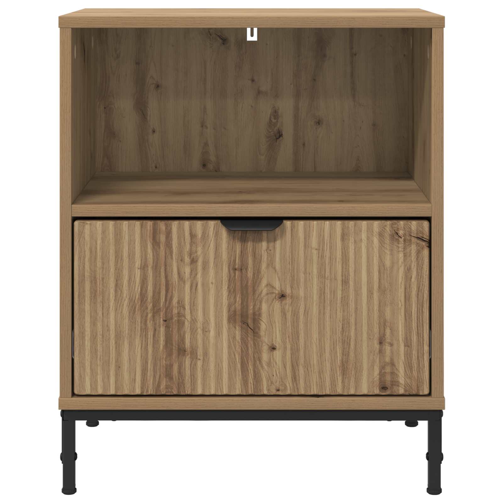 vidaXL Bedside Cabinet Artisan oak 49 x 36 x 61 cm Engineered wood 6
