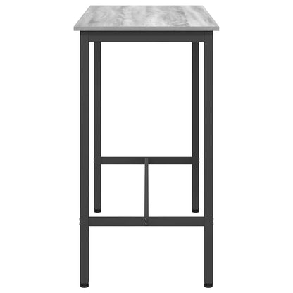 vidaXL Table Grey Sonoma 100 x 50 x 90.5 cm Engineered Wood and Steel 6