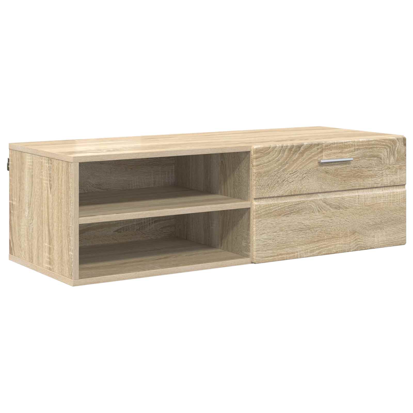 vidaXL Wooden Cabinet 100.5 x 39 x 30 cm Sonoma Oak Engineered Wood 2