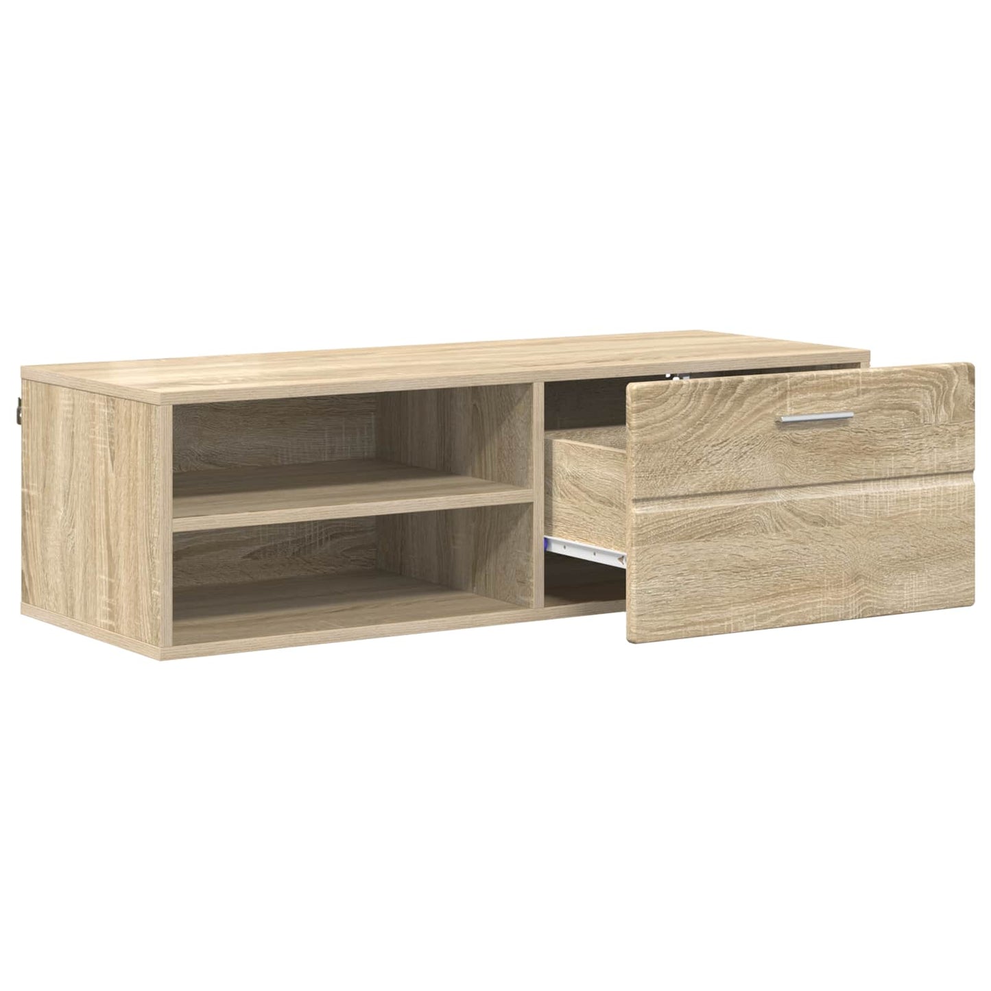 vidaXL Wooden Cabinet 100.5 x 39 x 30 cm Sonoma Oak Engineered Wood 5