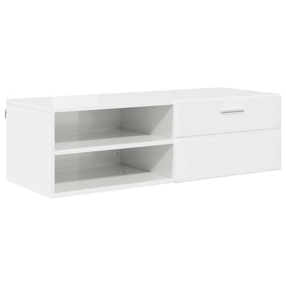 vidaXL Wooden Cabinet 100.5 x 39 x 30 cm Concrete Grey Engineered Wood 2