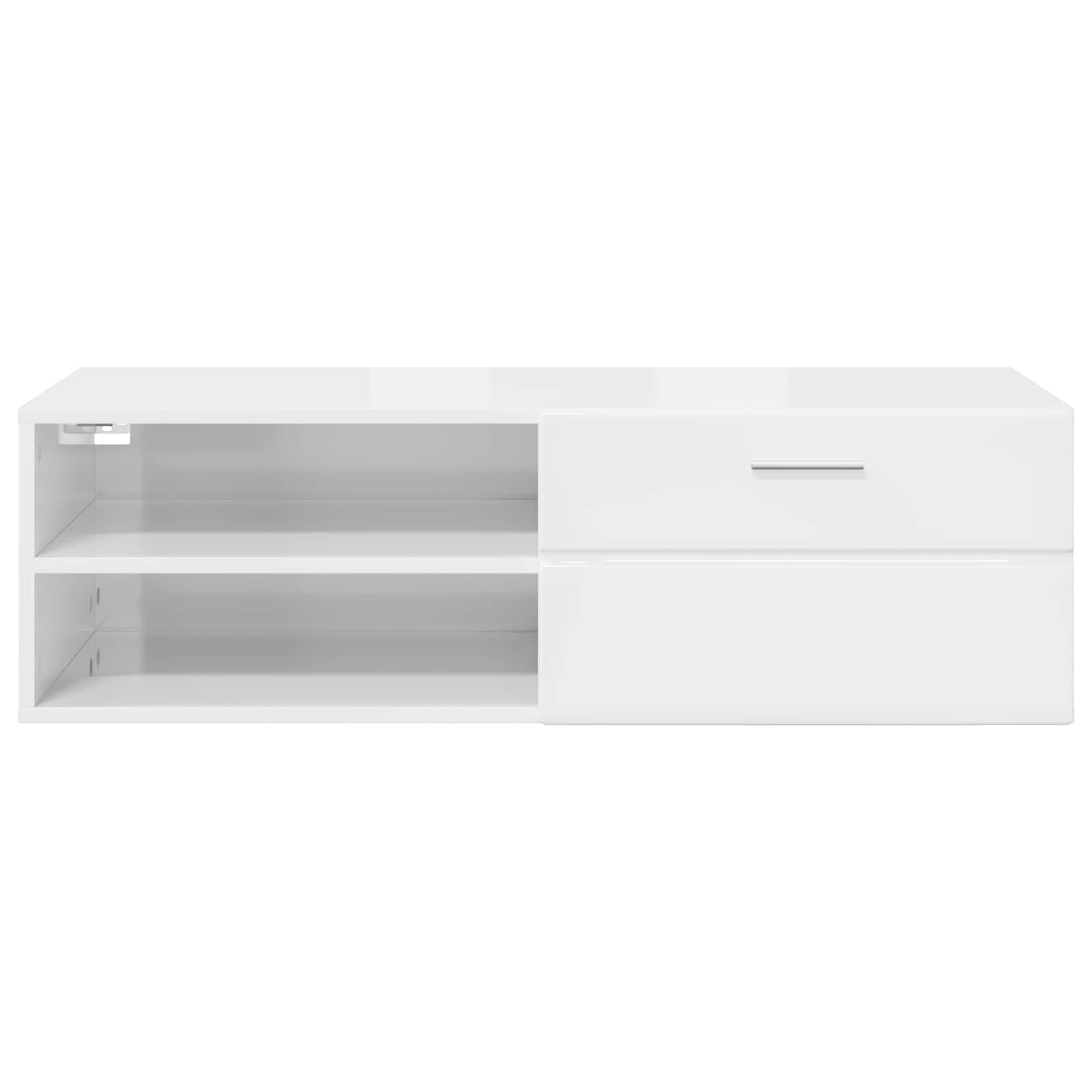 vidaXL Wooden Cabinet 100.5 x 39 x 30 cm Concrete Grey Engineered Wood 6