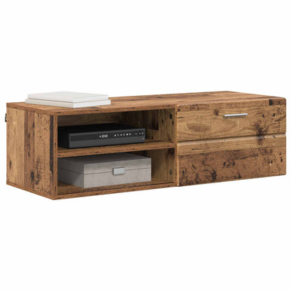 vidaXL Wooden Cabinet 100.5 x 39 x 30 cm Old Wood Engineered Wood 3