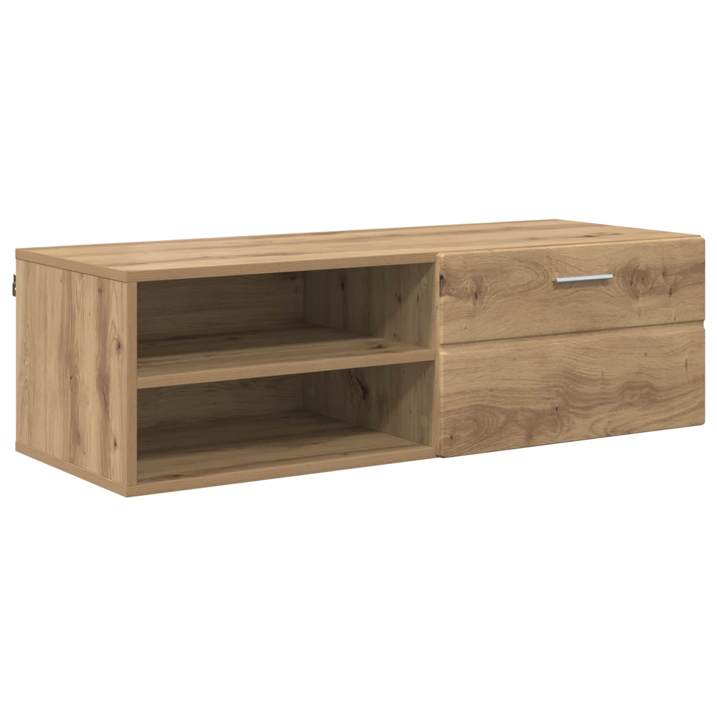vidaXL Wooden Cabinet 100.5 x 39 x 30 cm Artisan Oak Engineered Wood 2