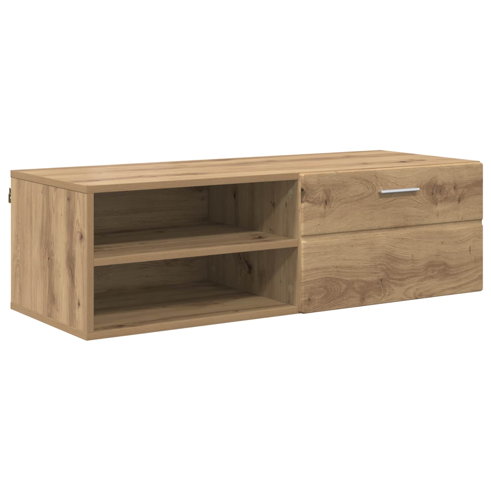 vidaXL Wooden Cabinet 100.5 x 39 x 30 cm Artisan Oak Engineered Wood 2
