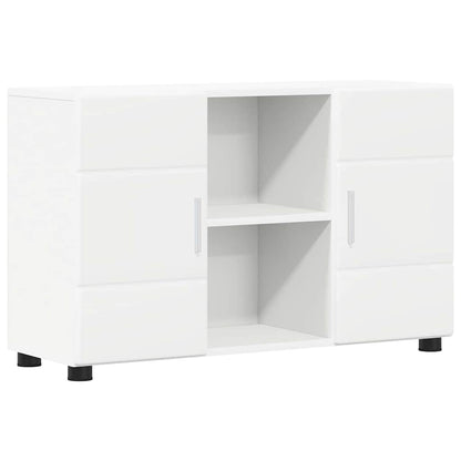 vidaXL Sideboard FLORIN 88.5 x 30.5 x 55.5 cm White Engineered Wood 2