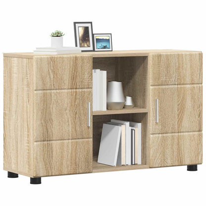 TV Cabinet Set FLORIN 3 pcs 150 x 39 x 30 cm Sonoma oak Sideboard with 2 doors