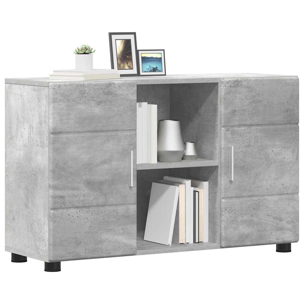 vidaXL Sideboard FLORIN 88.5 x 30.5 x 55.5 cm Concrete Grey 3