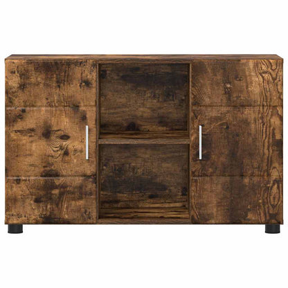 vidaXL Sideboard FLORIN 88.5 x 30.5 x 55.5 cm Smoked Oak 6