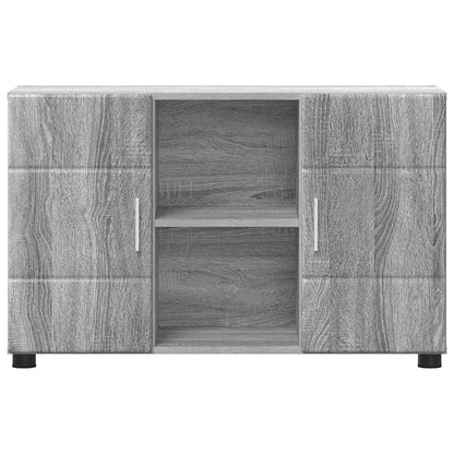 vidaXL Sideboard FLORIN 88.5 x 30.5 x 55.5 cm Grey Sonoma 6