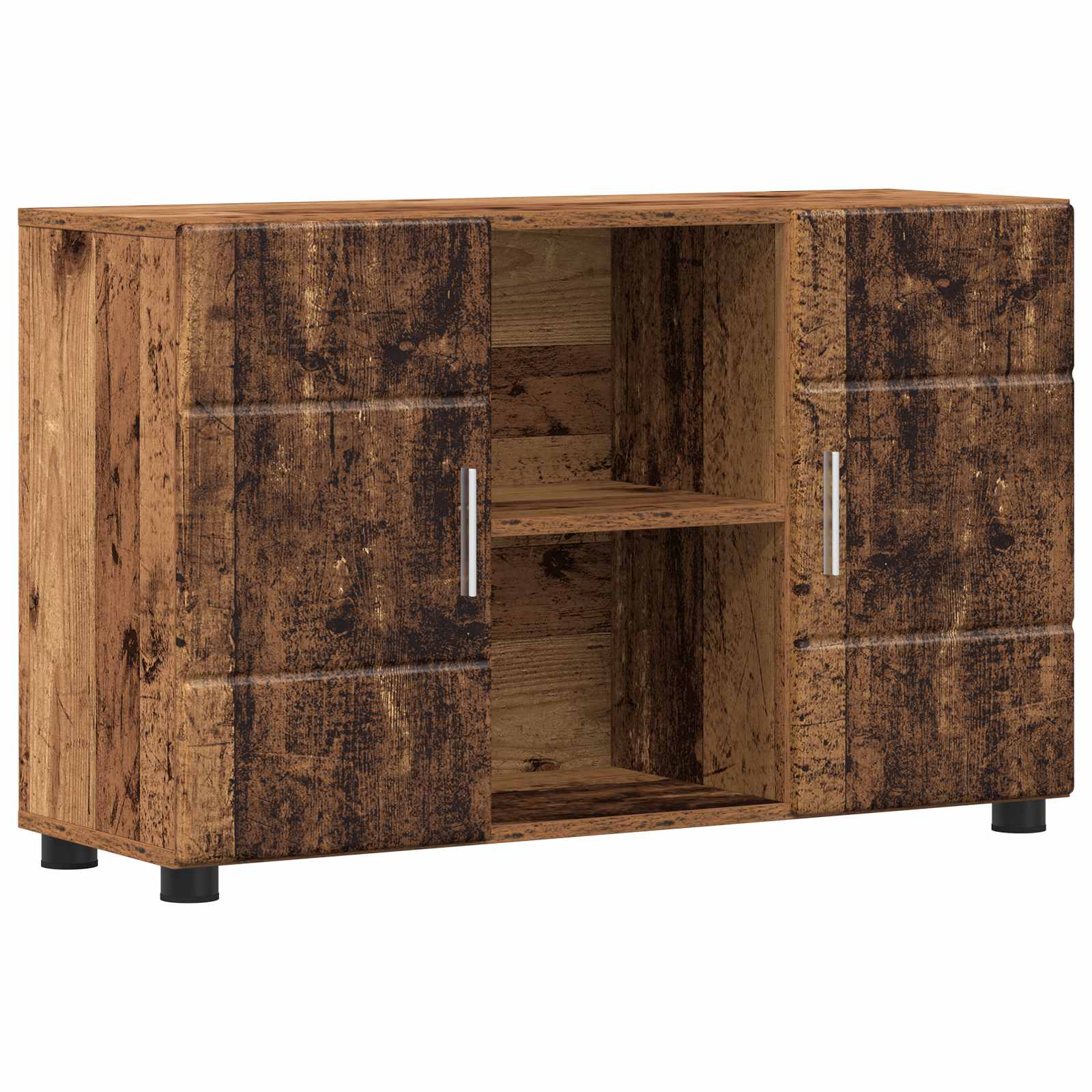 vidaXL Sideboard FLORIN 88.5 x 30.5 x 55.5 cm Old Wood Engineered Wood 2