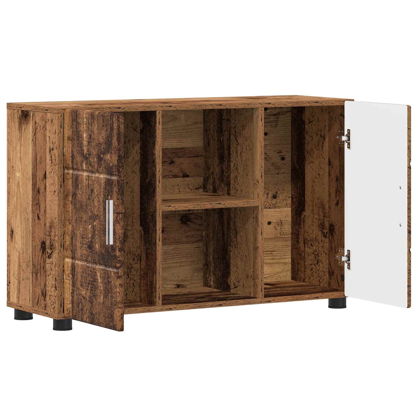 vidaXL Sideboard FLORIN 88.5 x 30.5 x 55.5 cm Old Wood Engineered Wood 5