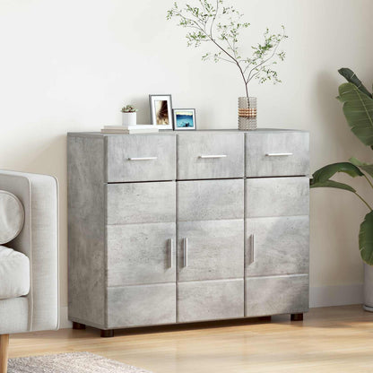 vidaXL TV Cabinet Set FLORIN 3 pcs 150 x 39 x 30 cm Concrete Grey