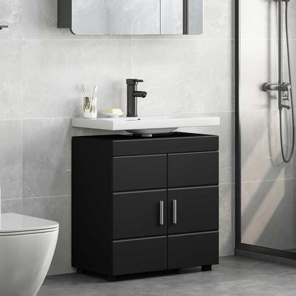 vidaXL Bathroom Cabinet Set TULUM 60 x 34 x 63 cm Basin Cabinet