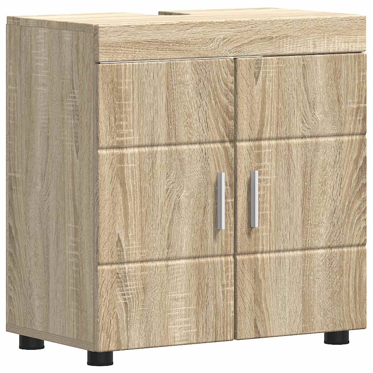Bathroom Cabinet Set TULUM 60 x 34 x 63 cm Basin cabinet Sonoma oak