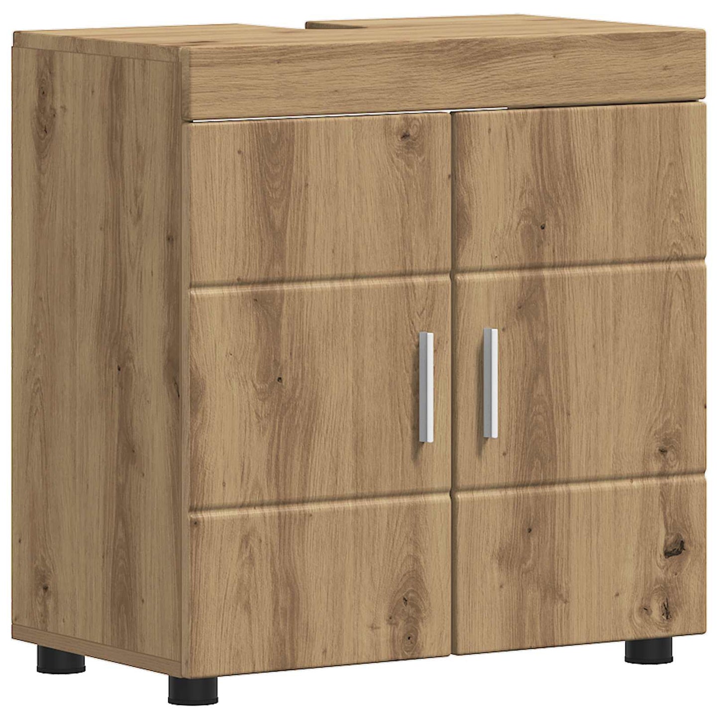 vidaXL Bathroom Cabinet Set TULUM Artisan Oak 60 x 34 x 63 cm 2