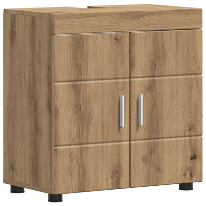 vidaXL Bathroom Cabinet Set TULUM Artisan Oak 60 x 34 x 63 cm 2