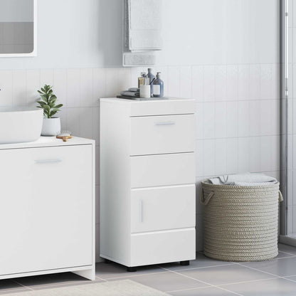 vidaXL Bathroom Cabinet Set TULUM White 37 x 31.5 x 82 cm 1