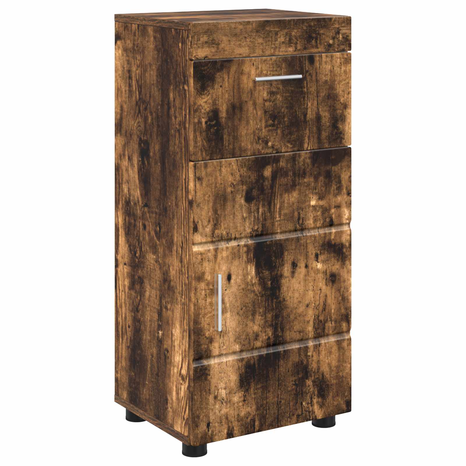 vidaXL Bathroom Cabinet Set TULUM Smoked Oak 37 x 31.5 x 82 cm 2