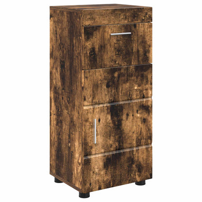 vidaXL Bathroom Cabinet Set TULUM Smoked Oak 37 x 31.5 x 82 cm 2