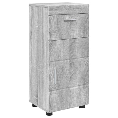 vidaXL Bathroom Cabinet Set TULUM Grey Sonoma 37 x 31.5 x 82 cm 2