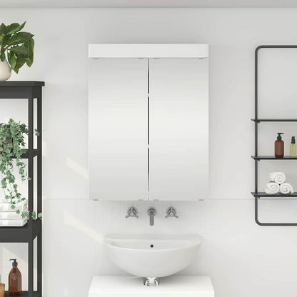 vidaXL Bathroom TULUM 60 x 16.5 x 78 cm Mirror Cabinet