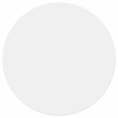 vidaXL Table Top Ø 70 x 1.5 cm Round Engineered Wood White 2