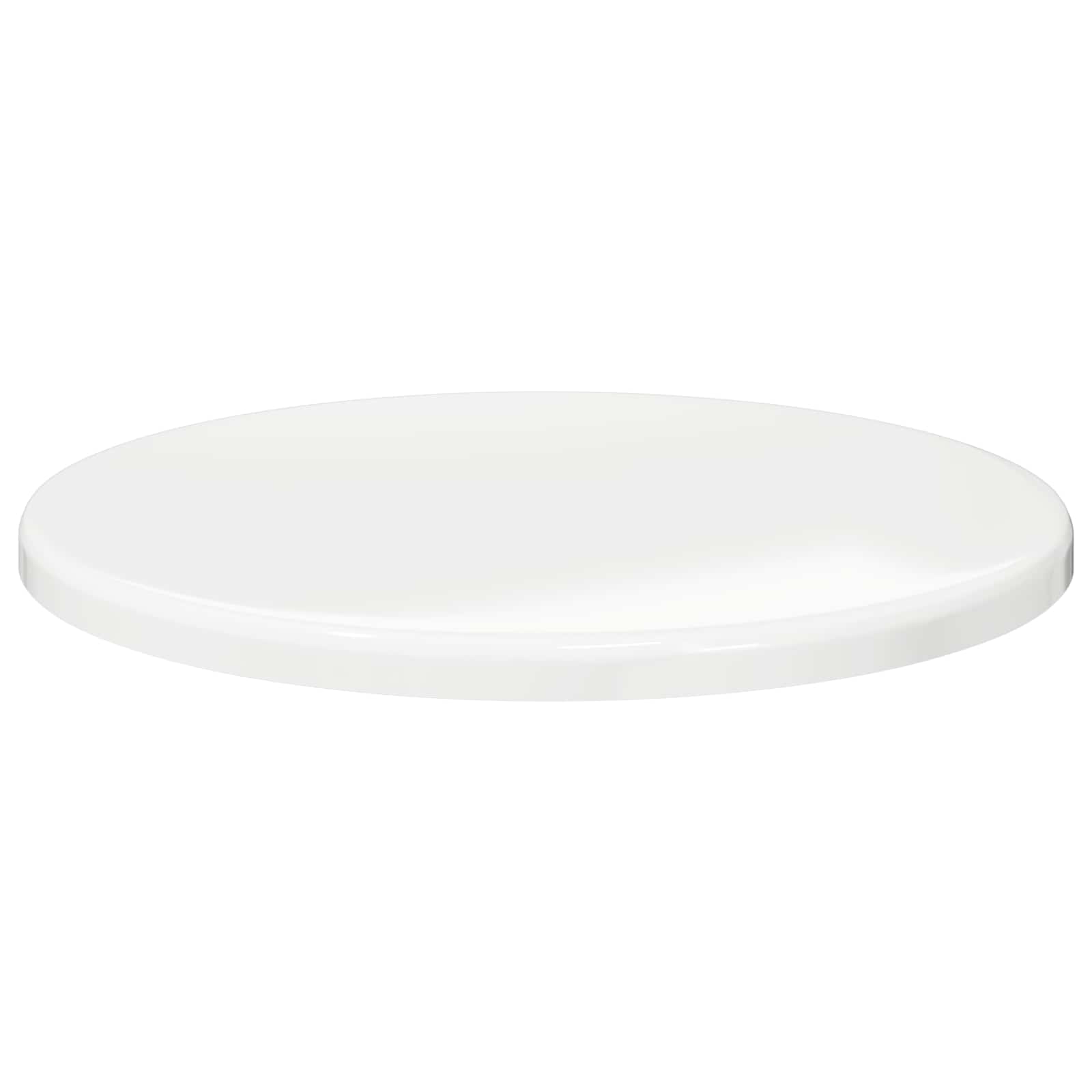 vidaXL Table Top Ø 70 x 1.5 cm Round Engineered Wood High Gloss White 5