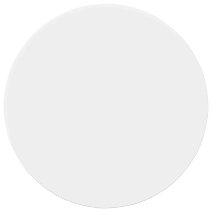vidaXL Table Top Ø 80 x 1.5 cm Round Engineered Wood White 2