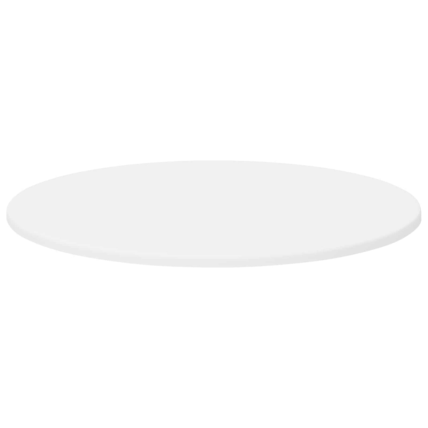 vidaXL Table Top Ø 80 x 1.5 cm Round Engineered Wood White 5