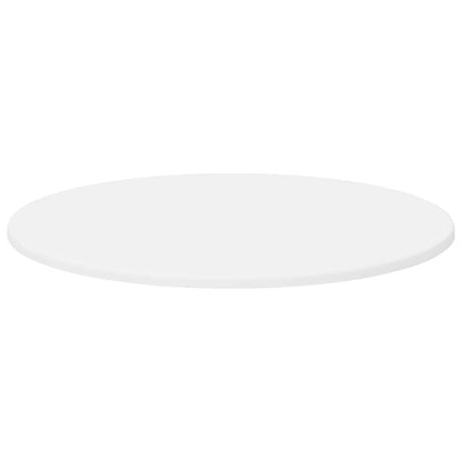 vidaXL Table Top Ø 80 x 1.5 cm Round Engineered Wood White 5