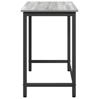 vidaXL Table Grey Sonoma 80 x 50 x 76.5 cm Engineered Wood and Steel 6