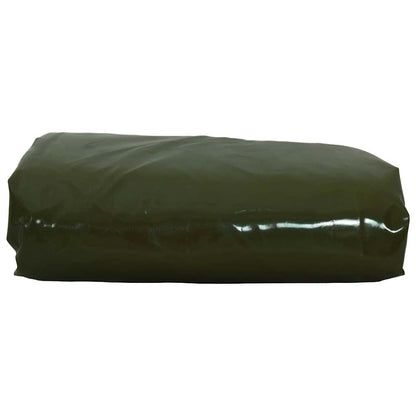 vidaXL Tarpaulin 650g / m² Olive Green 3 x 4 m Canvas with PVC Coating 3