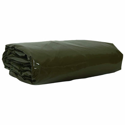 vidaXL Tarpaulin 650g / m² Olive Green 1.5 x 10 m 1