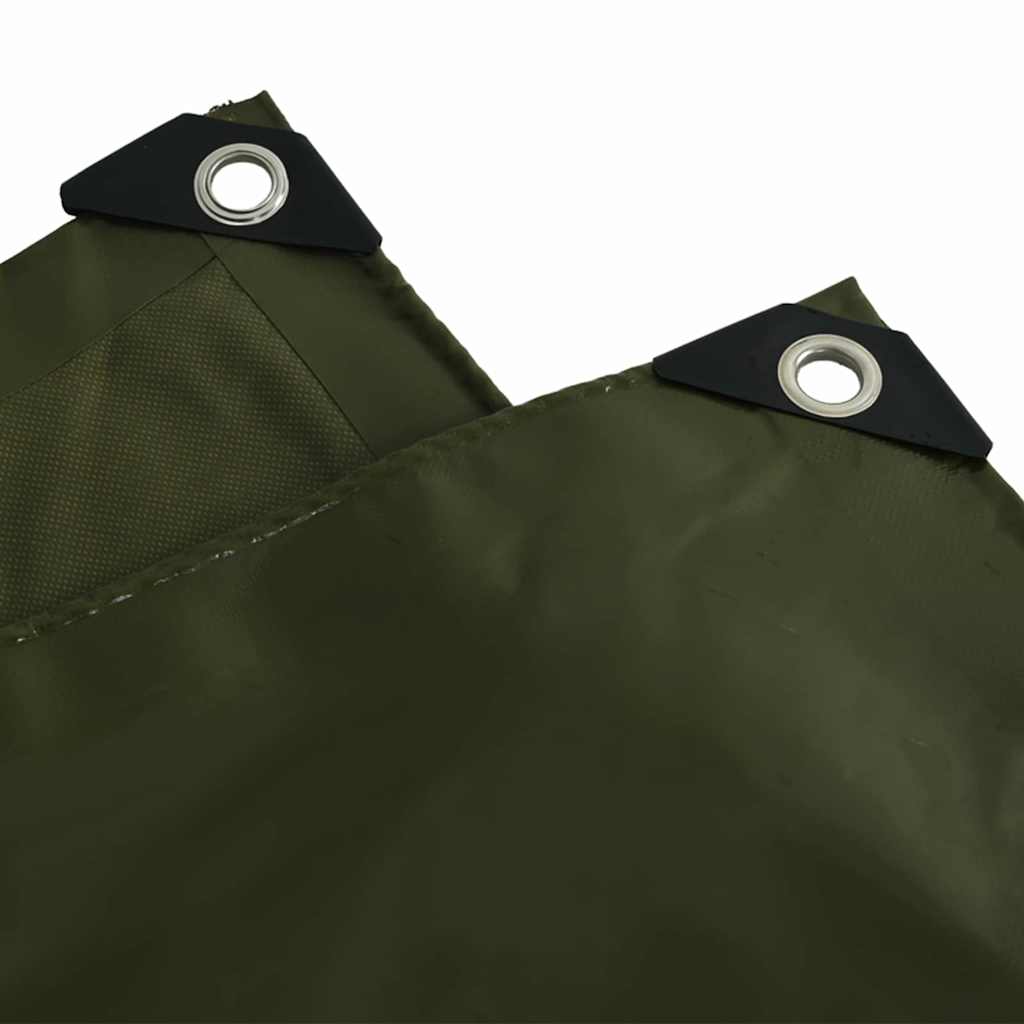 vidaXL Tarpaulin 650g / m² Olive Green 2.5 x 4.5 m 5