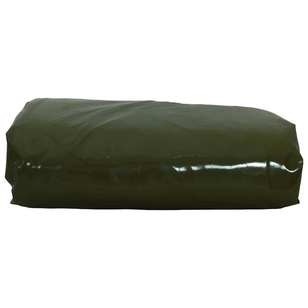 vidaXL Tarpaulin 650g / m² Olive Green 2.5 x 4.5 m 3