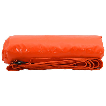 vidaXL Tarpaulin 650g / m² Orange 2.5 x 3.5 m Canvas with PVC Coating 3