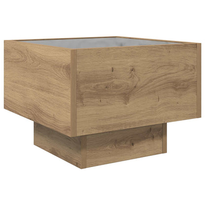 vidaXL Coffee Table Artisan Oak 40 x 40 x 30 cm Engineered wood 5