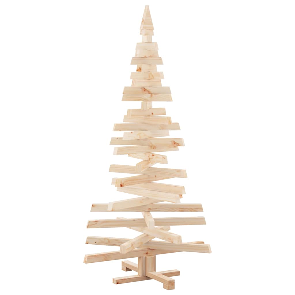 Wooden Christmas Tree KOTKA Solid Pine Wood Natural Natural (unfinished) 150 cm