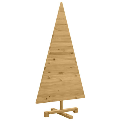 vidaXL Christmas Trees with Stand Brown 120 cm Solid pine wood 5