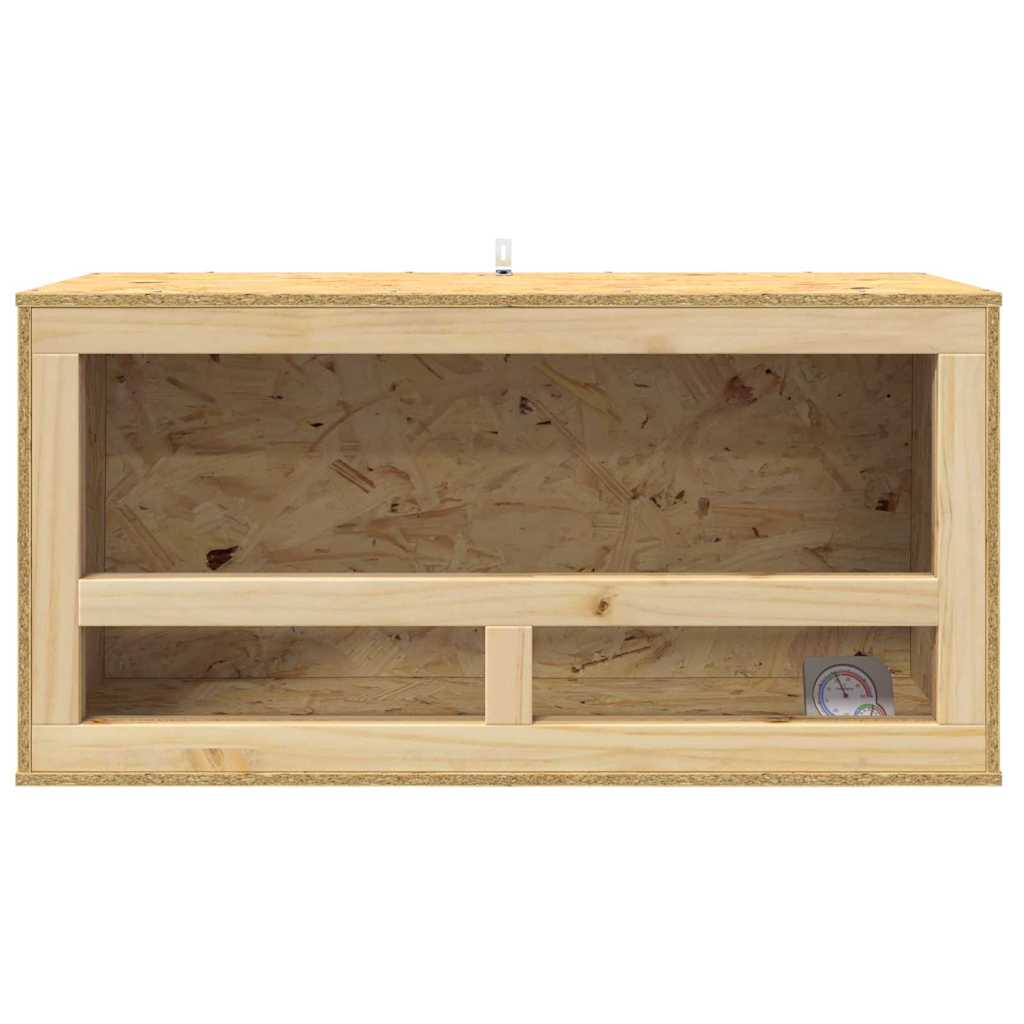 vidaXL Terrarium Brown 80 x 40 x 40 cm OSB 6