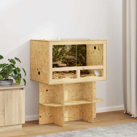Terrarium Brown 80 x 50 x 50 cm OSB 80 cm