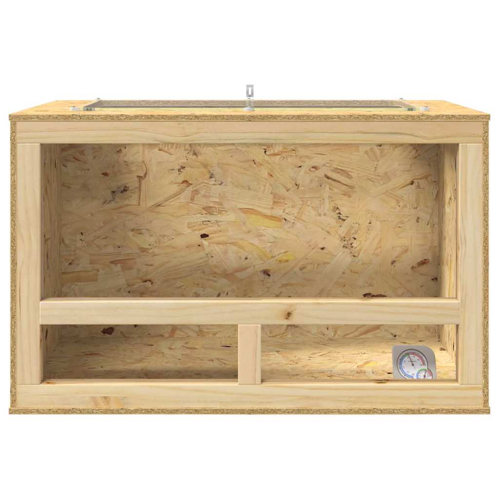 vidaXL Terrarium Brown 80 x 50 x 50 cm OSB 6